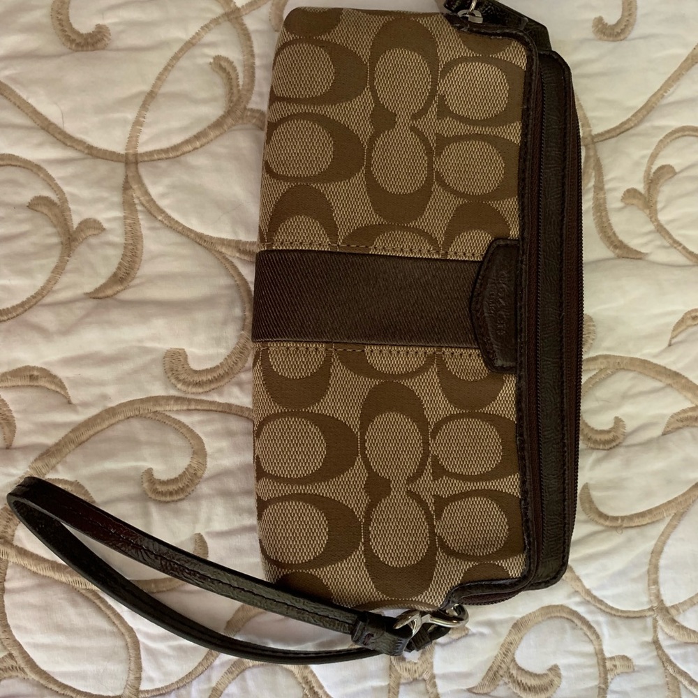Coach wristlet